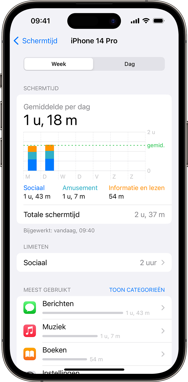 Slimmer omgaan met schermtijd, wijzig je iPhone instellingen.